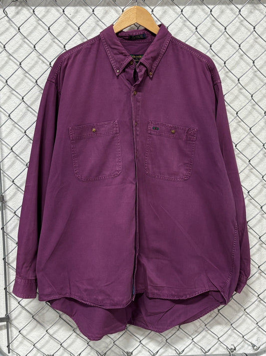 Colours Alexander Julian Purple Button Up Shirt Size XL