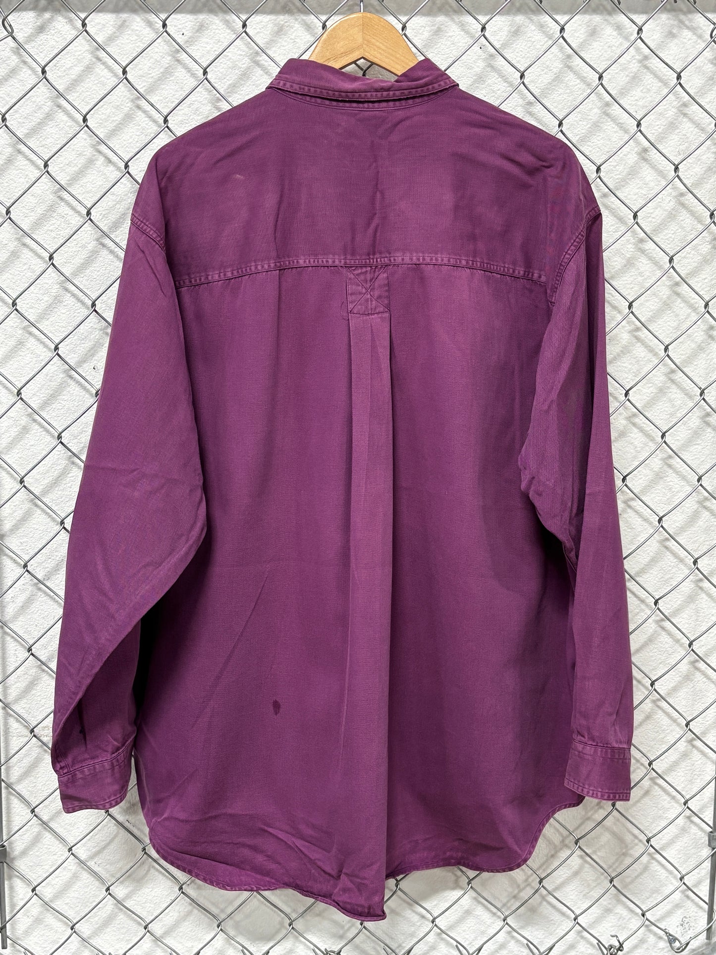 Colours Alexander Julian Purple Button Up Shirt Size XL