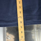Vintage 90's Blue Fleece Quarter Zip Sweater Size XL