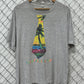 Vintage 90's Happy Fathers Day Tie Graphic Tee Size XL