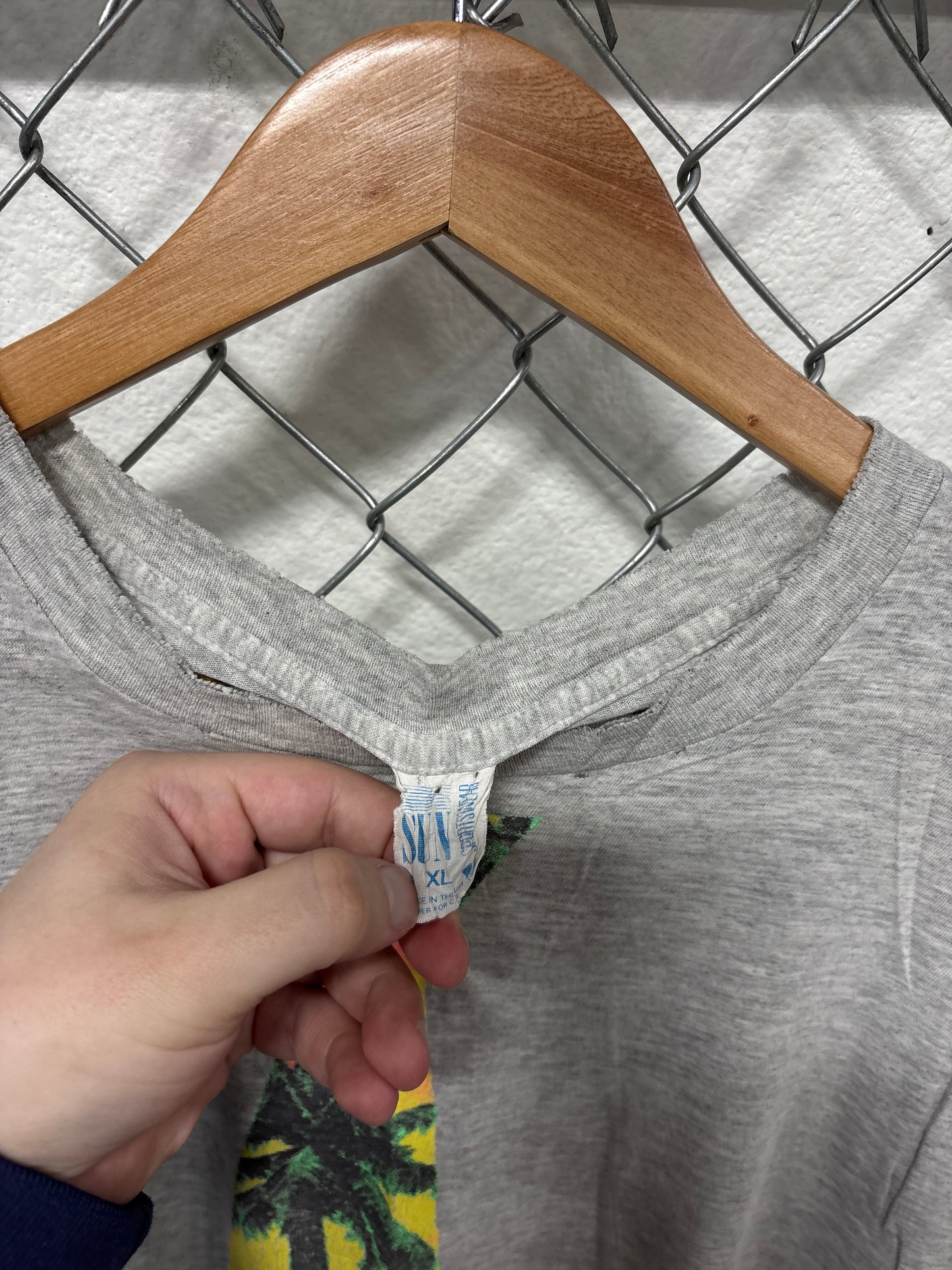 Vintage 90's Happy Fathers Day Tie Graphic Tee Size XL
