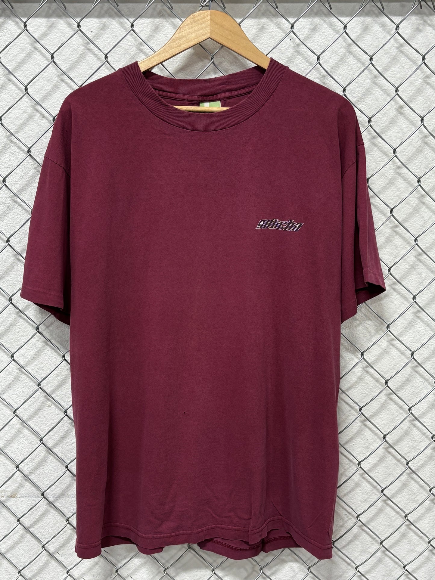 Vintage 90's Gotcha Free to Ride Grunge Graphic Tee Size XL