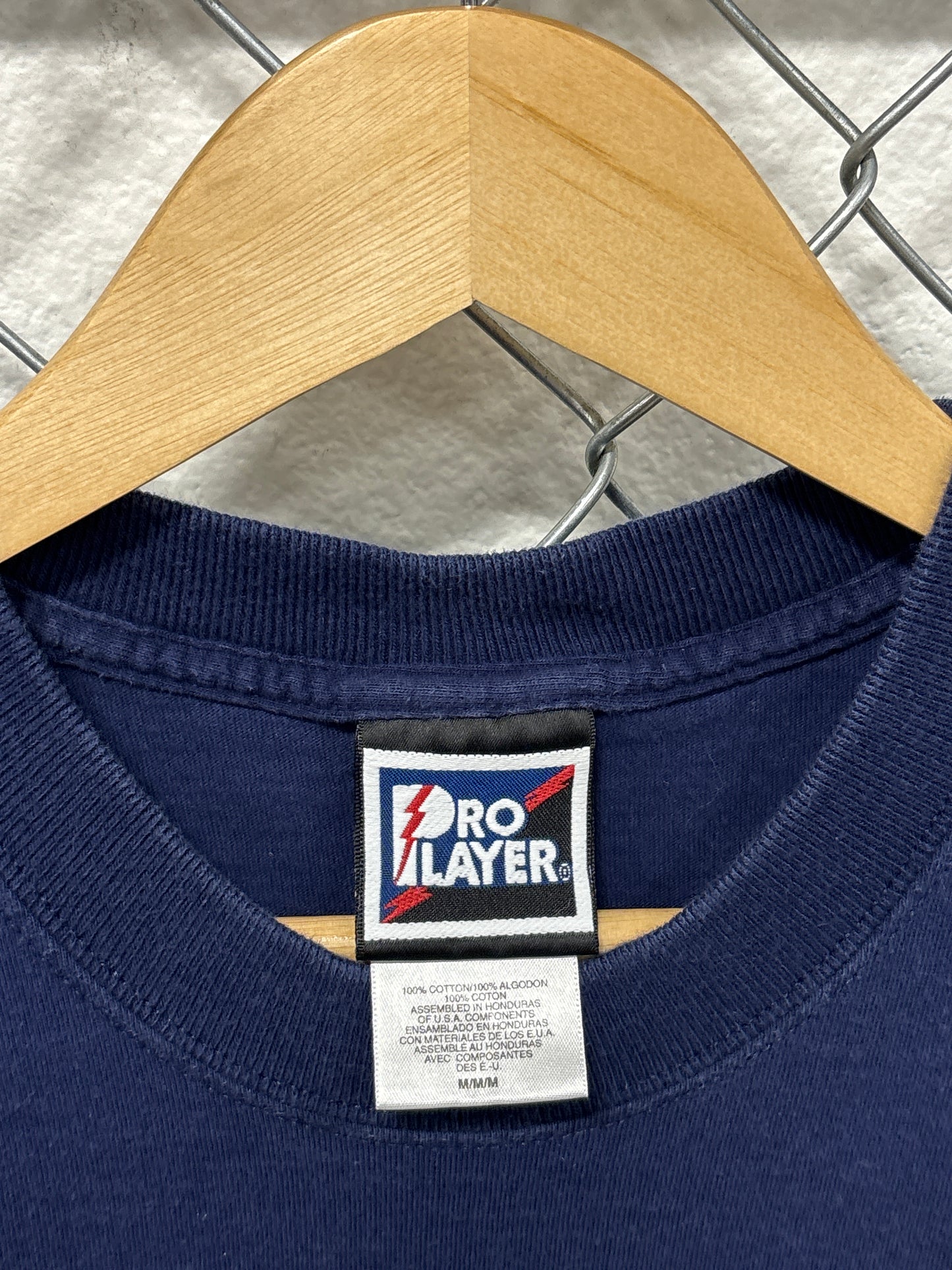 Vintage 90's Pro Player Atlanta Braves Embroidered Baseball Tee Size Medium