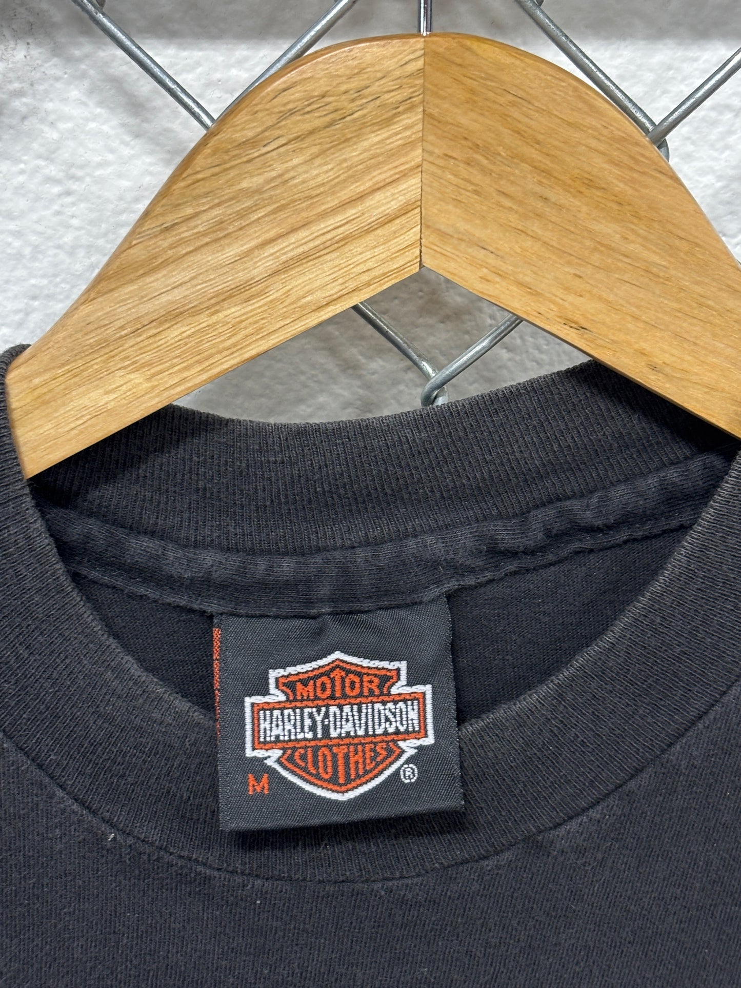 Vintage 90's Harley Davidson Black Hills Rapid City Biker Tee Size Medium