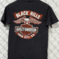 Vintage 90's Harley Davidson Black Hills Rapid City Biker Tee Size Medium