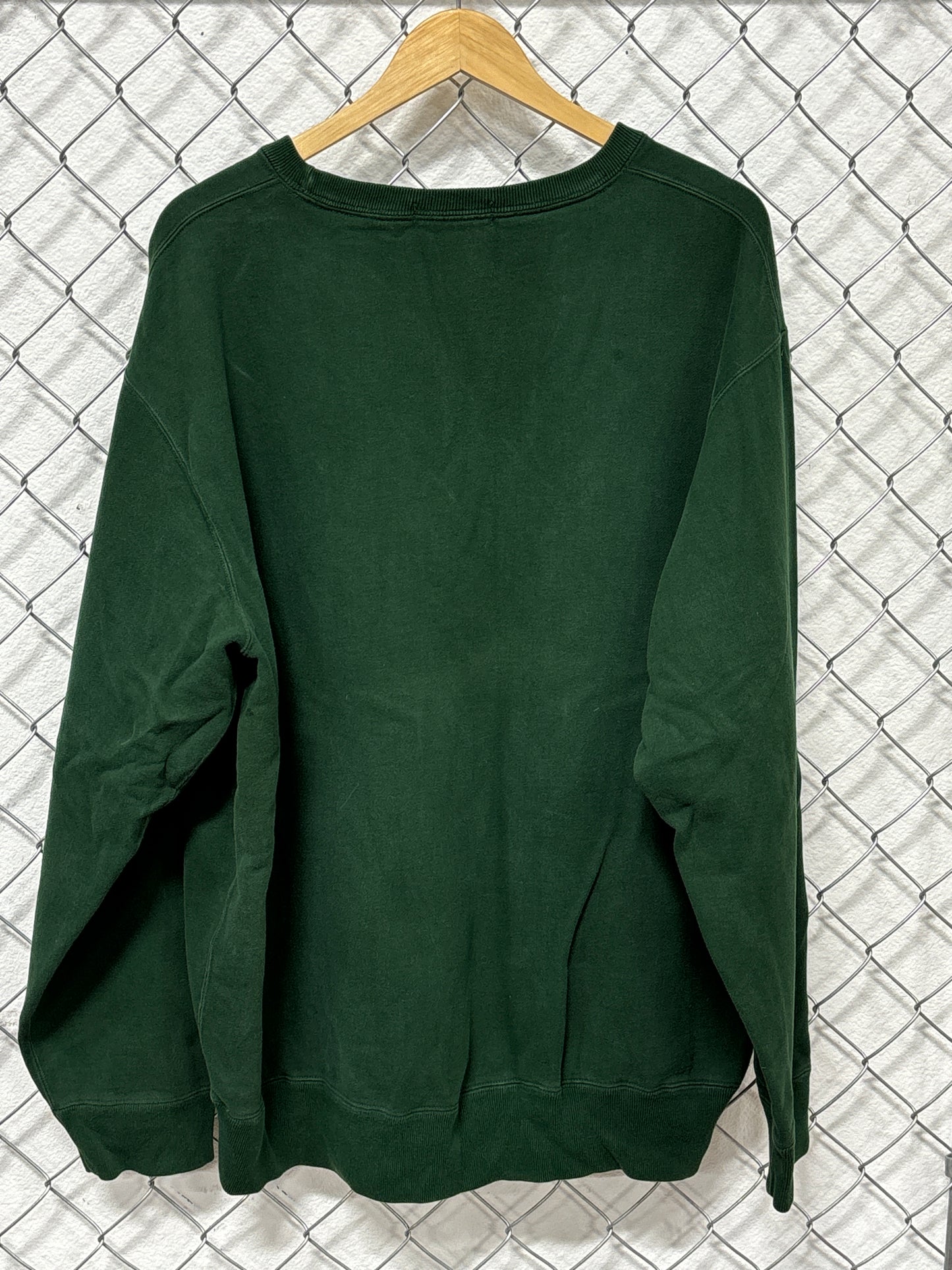 Vintage Polo Ralph Lauren Golden Retriever Green Sweater Size XL