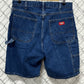 Dickies Carpenter Denim Shorts Size 34