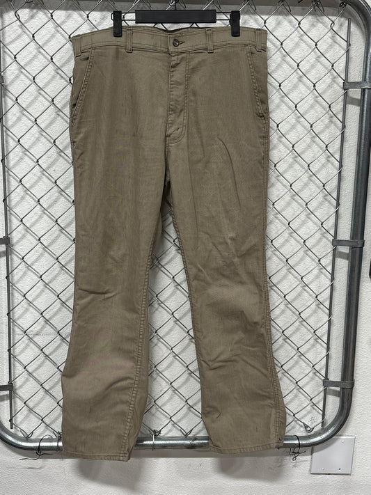 Vintage Levi's Skosh More Comfort Brown Pants Size 38x30