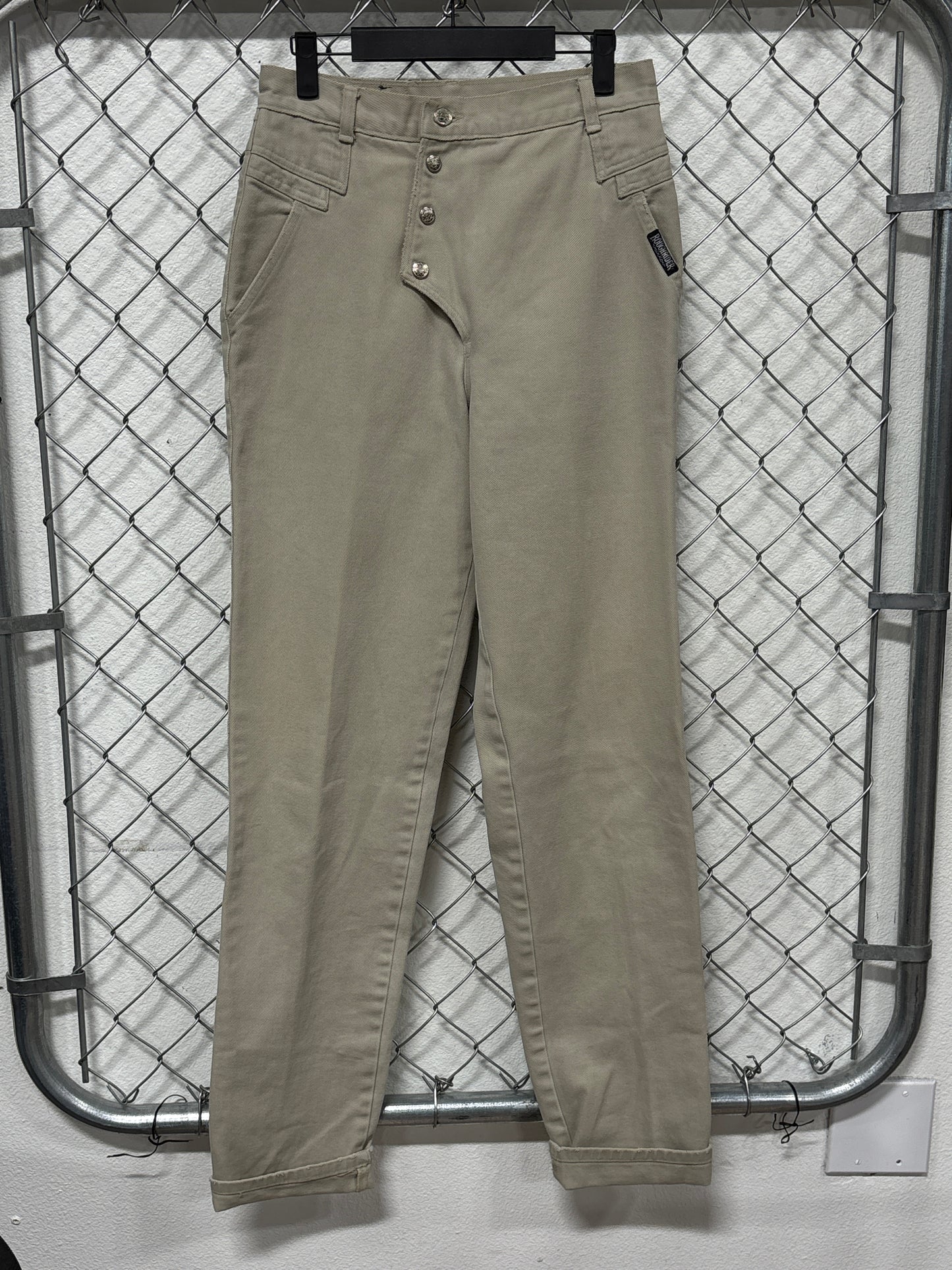 Vintage 90's Roughrider Circle T Women's High Waist Western Jeans Size 28x34