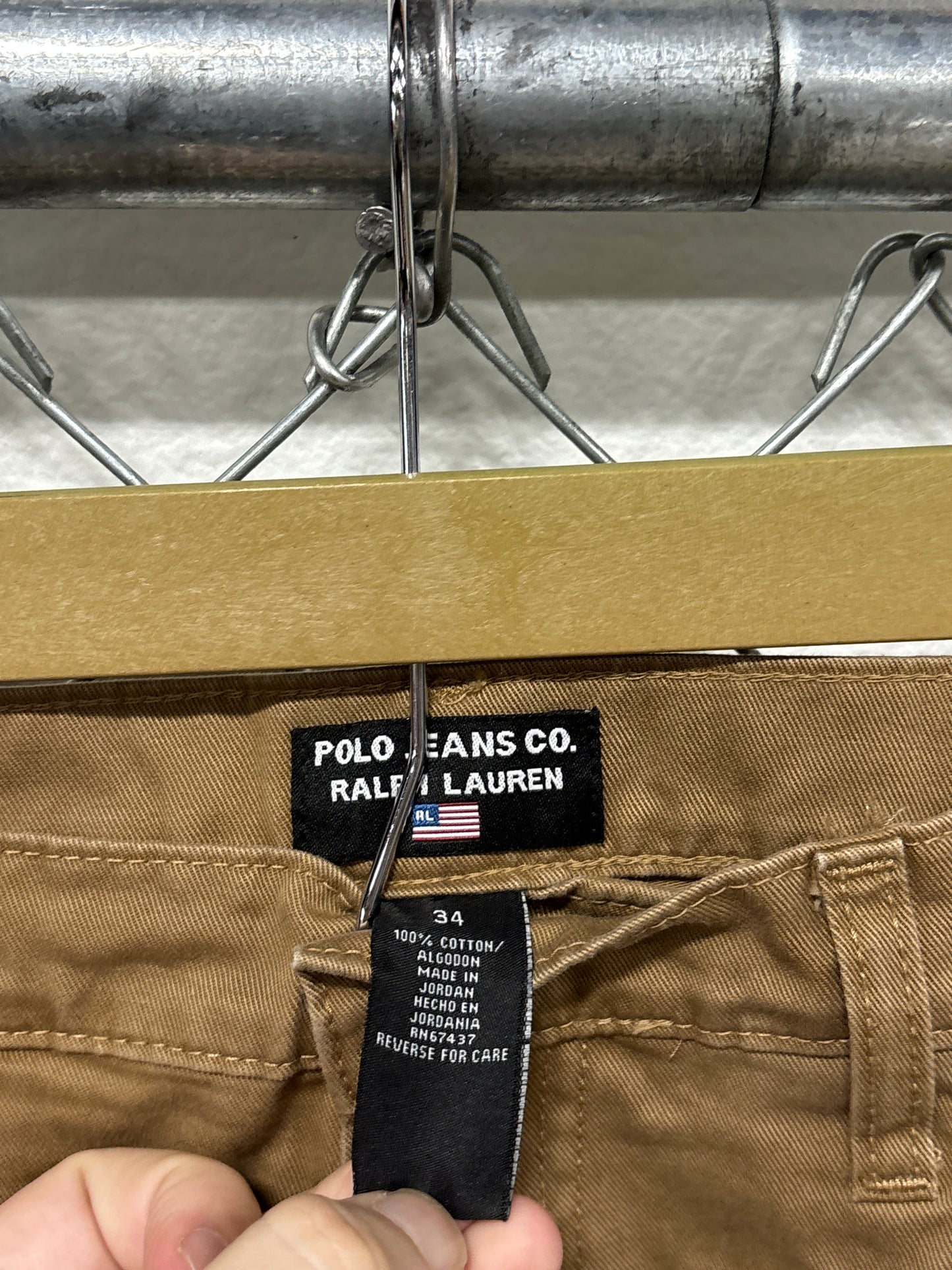 Vintage Polo Ralph Lauren Brown Pants Size 34x30