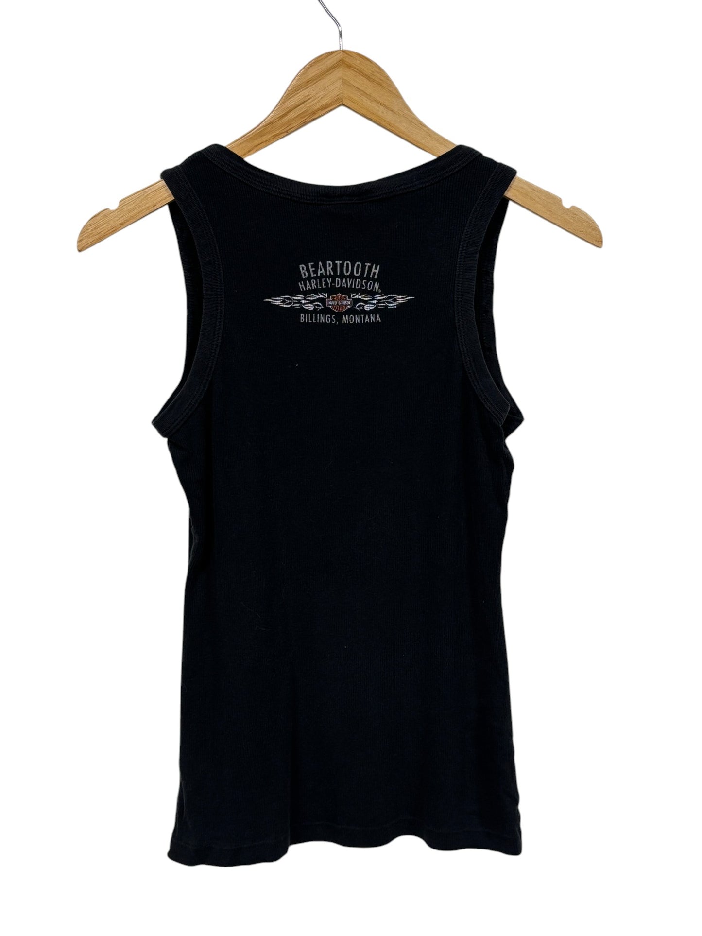Harley Davidson Beartooth Billings Montana Biker Tank Top Size Large