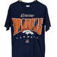 Vintage 1997 Denver Broncos NFL Logo Graphic Tee Size Medium