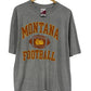 Vintage University of Montana Grizzlies Football Graphic Tee Size XL