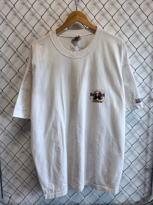 Vintage Hard Rock Cafe Mexico Rocking the World Graphic Tee Size XL