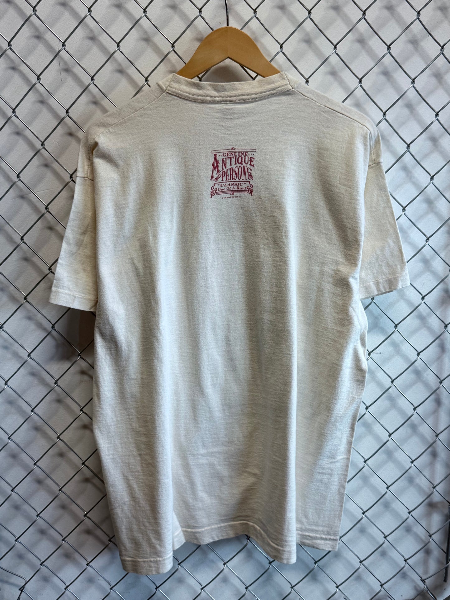Vintage 90's Genuine Antique Person Been There Graphic Tee Size XL