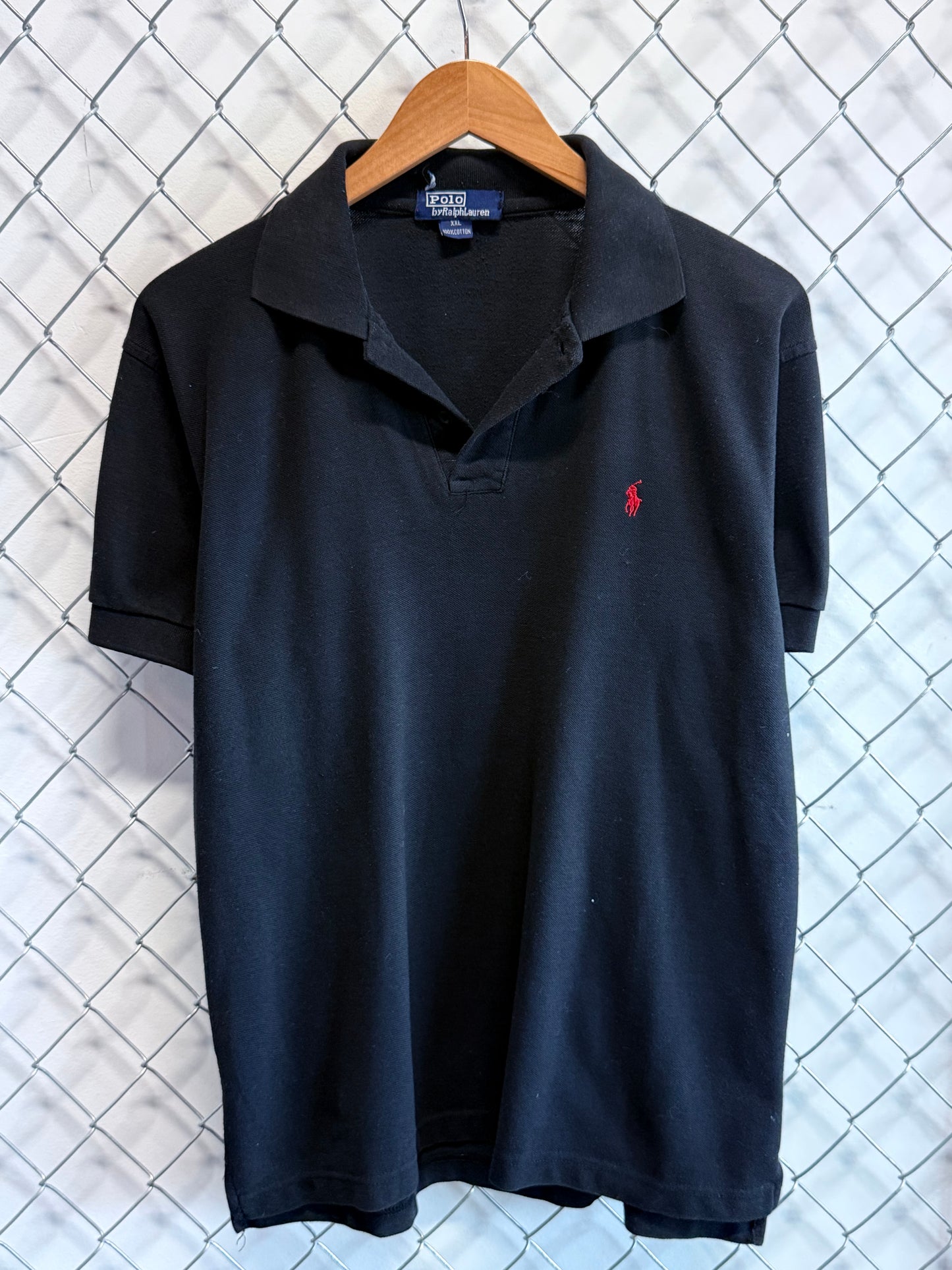 Polo Ralph Lauren Black Small Pony Polo Shirt Size XXL