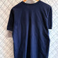 Champion Classic Logo Navy Blue Graphic Tee Size Large