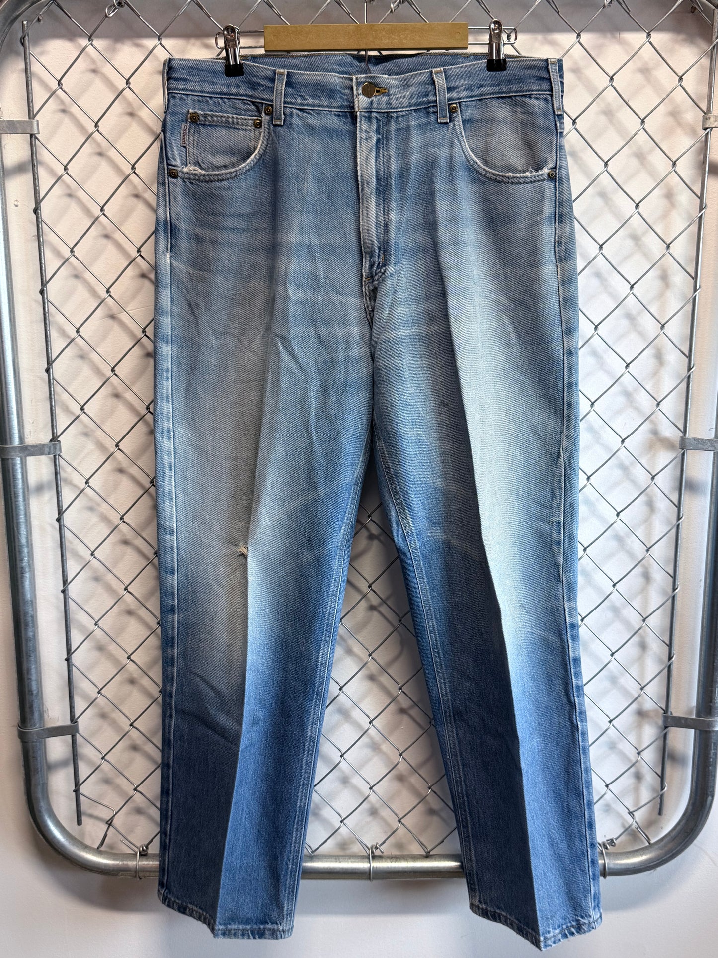 Carhartt Light Wash Straight Leg Denim Jeans Size 36x30