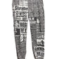 Supreme Newsprint Skate Pant Joggers Size Large