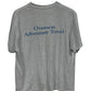 Vintage 90's Overseas Adventure Travel Cartoon Graphic Tee Size Large