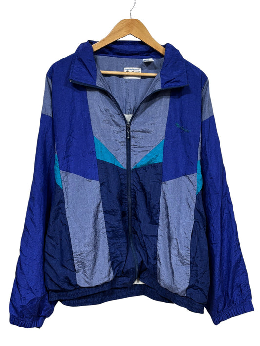 Vintage 90's MacGregor Color Block Zip Up Windbreaker Jacket Size XXL