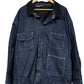 Vintage Bob Barker Blanket Lined Prison Denim Work Jacket Size 3XL