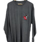 Big Dogs Bite Me Pocket Long Sleeve Shirt Size XL