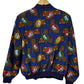 Vintage 90's Notations Greek Gods Bomber Jacket All Over Print Size Medium
