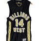 Vintage Billings West High School #14 Basketball Jersey Size Medium