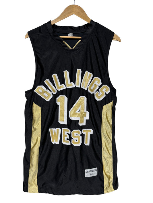 Vintage Billings West High School #14 Basketball Jersey Size Medium