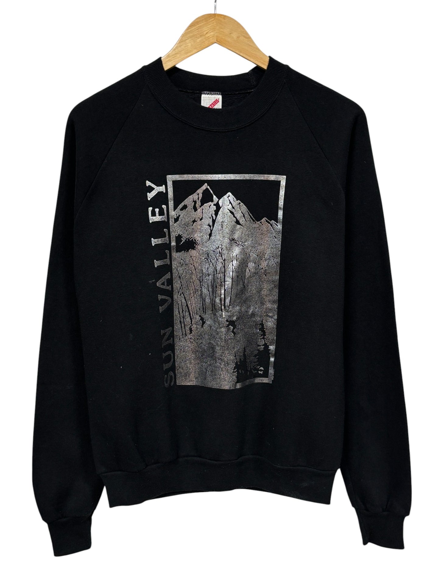 Vintage 90's Sun Valley Nature Art Graphic Sweater Size Medium