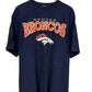 Vintage 00's Denver Broncos NFL Logo Graphic Tee Size XL