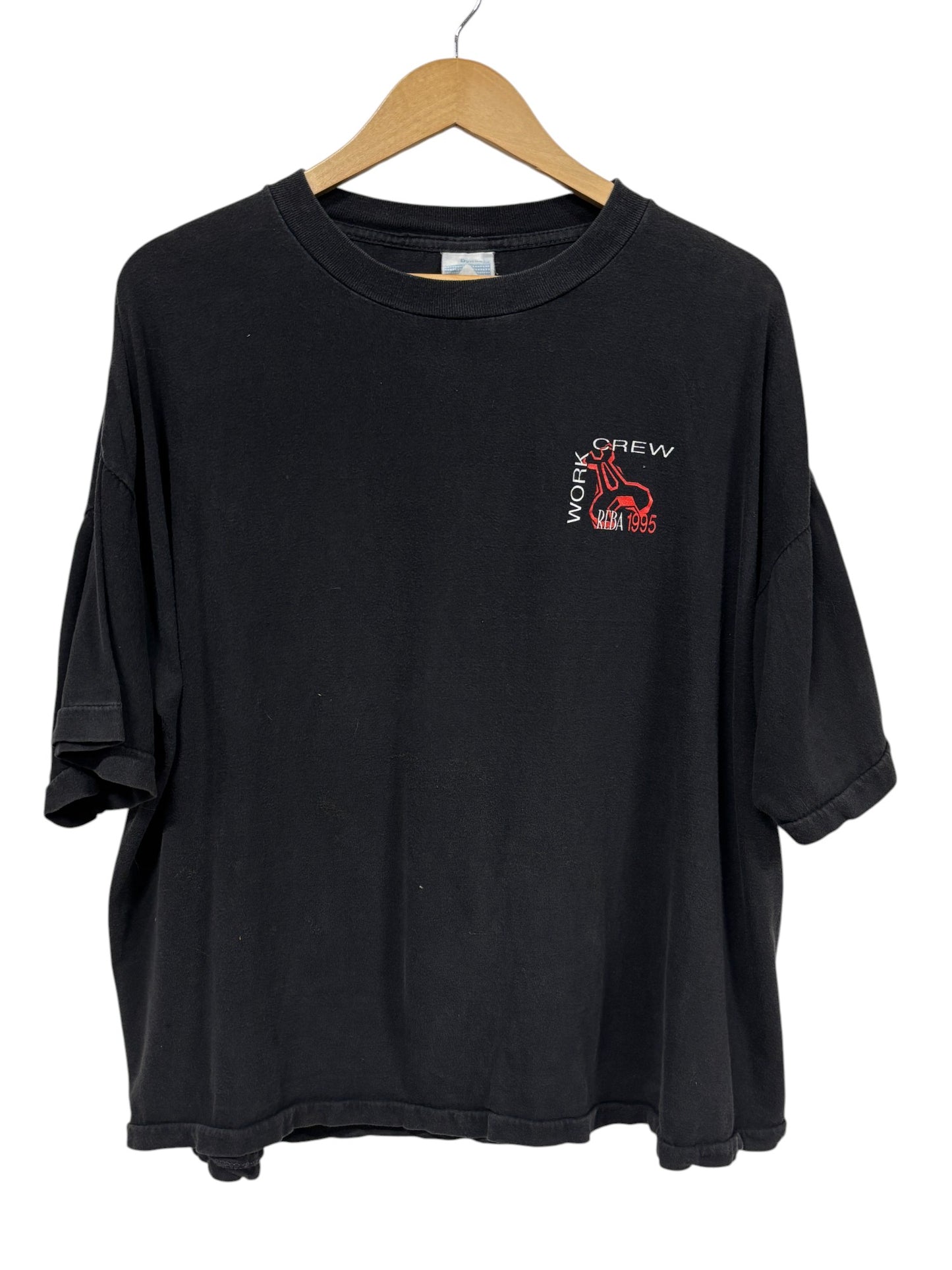 Vintage 1995 Reba McEntire Tour Crew Concert Graphic Tee Size Large