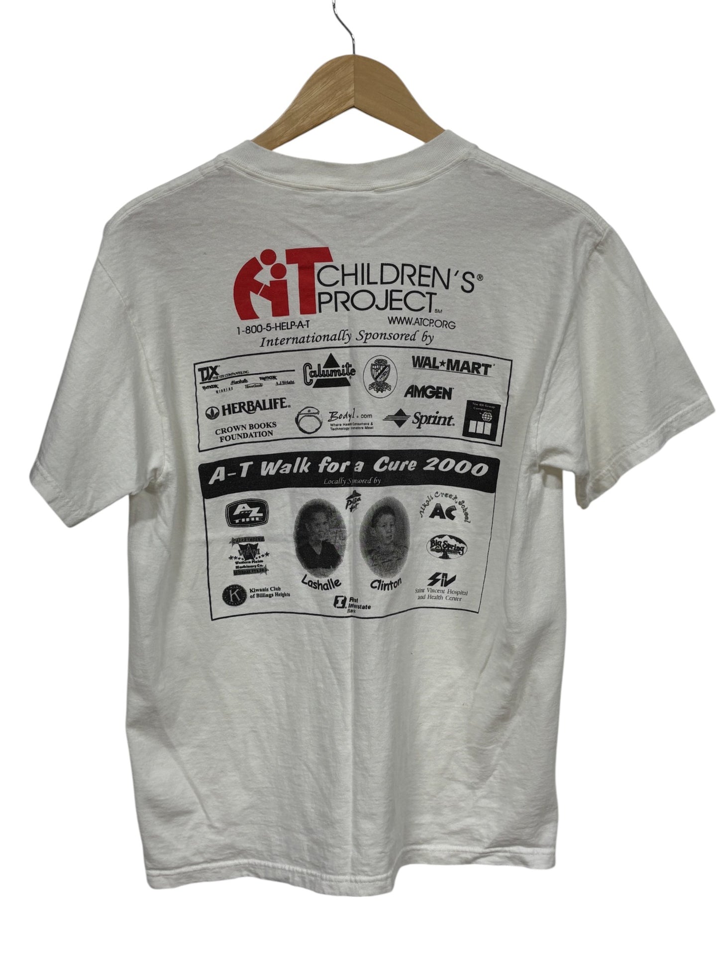 Vintage 00's Hearts of Hope Children's Project Cartoon Graphic Tee Size Medium