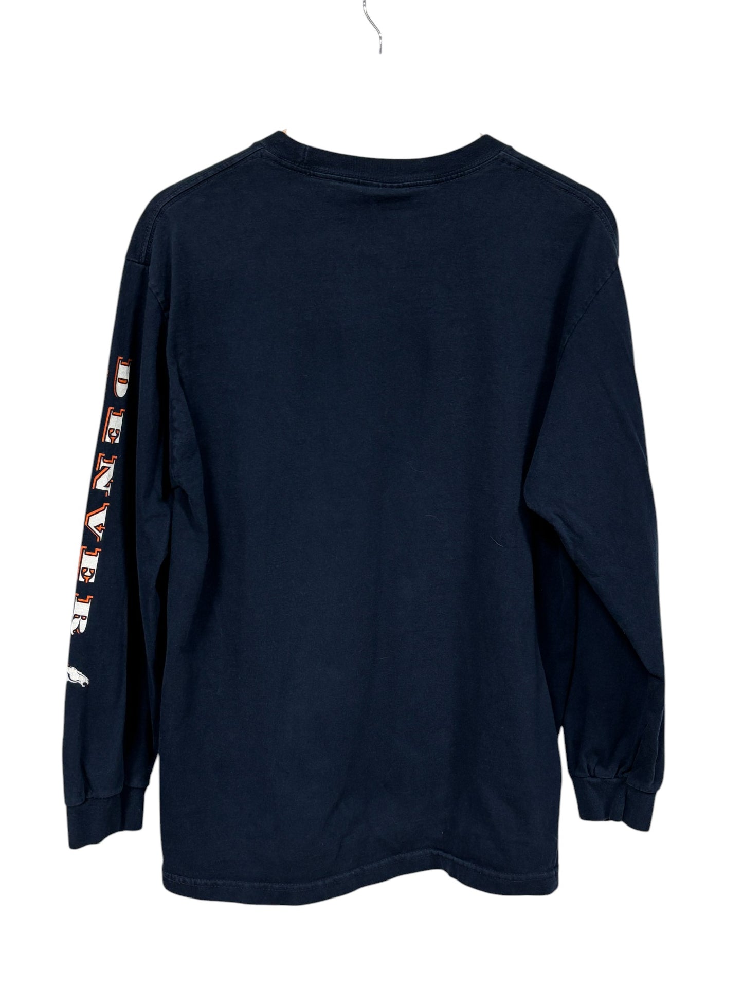 Vintage Y2K Denver Broncos NFL Logo Long Sleeve Shirt Size Large