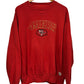 Vintage 90's Logo 7 San Francisco 49ers Embroidered Sweater Size XL