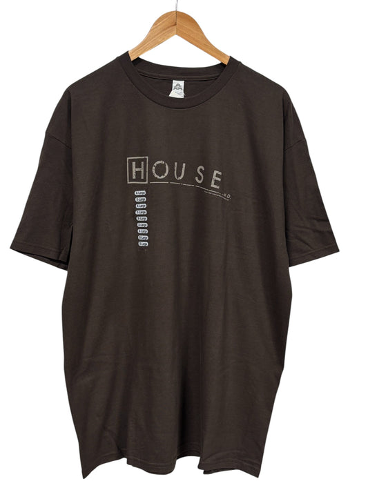 Vintage 00's House MD Television Promo Tee NWT Size XL