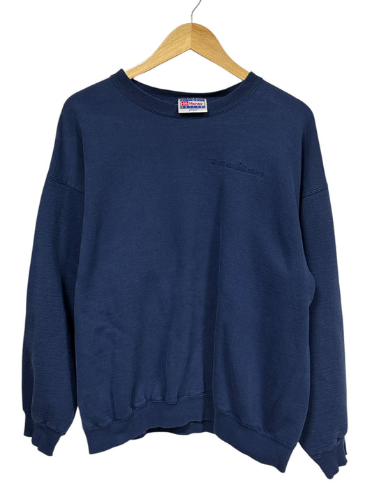 Vintage 00's Montana Lottery Blue Crewneck Sweater Size XL