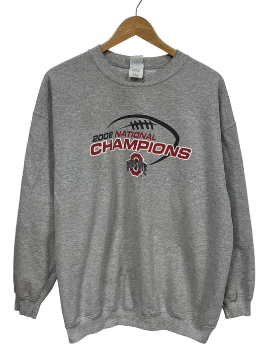 Vintage 2002 Ohio State Buckeyes Football Champions Sweater Size Large