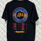 Vintage 90's Giant Def Leppard Adrenalize Band Tour Graphic Tee Size Large