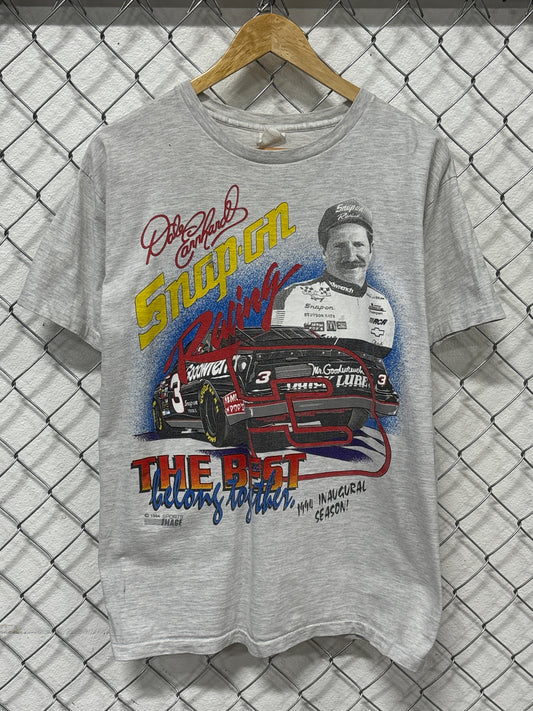 Vintage 90's Dale Earnhardt Inaugural Season Racing Tee Size Large