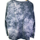Vintage The Mountain Wolves Portrait Nature Graphic Long Sleeve Size Large