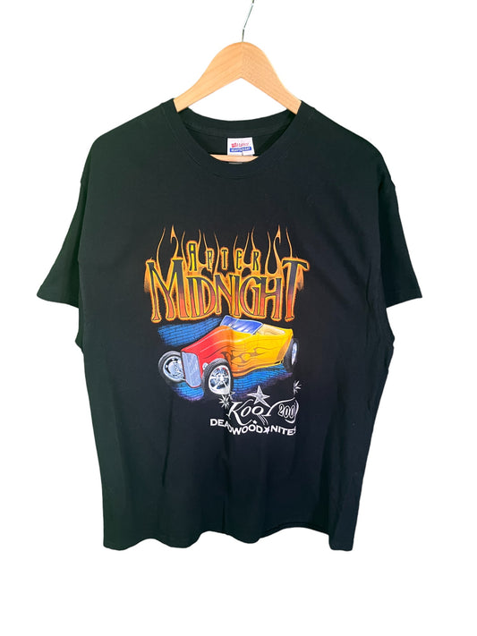 Vintage 00's Deadwood Car Show After Midnight Graphic Tee Size XL