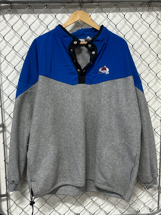 Vintage 90's Colorado Avalanche NHL Logo Sweater Size XXL