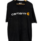 Carhartt Classic Spellout Logo Distressed Tee Size Large