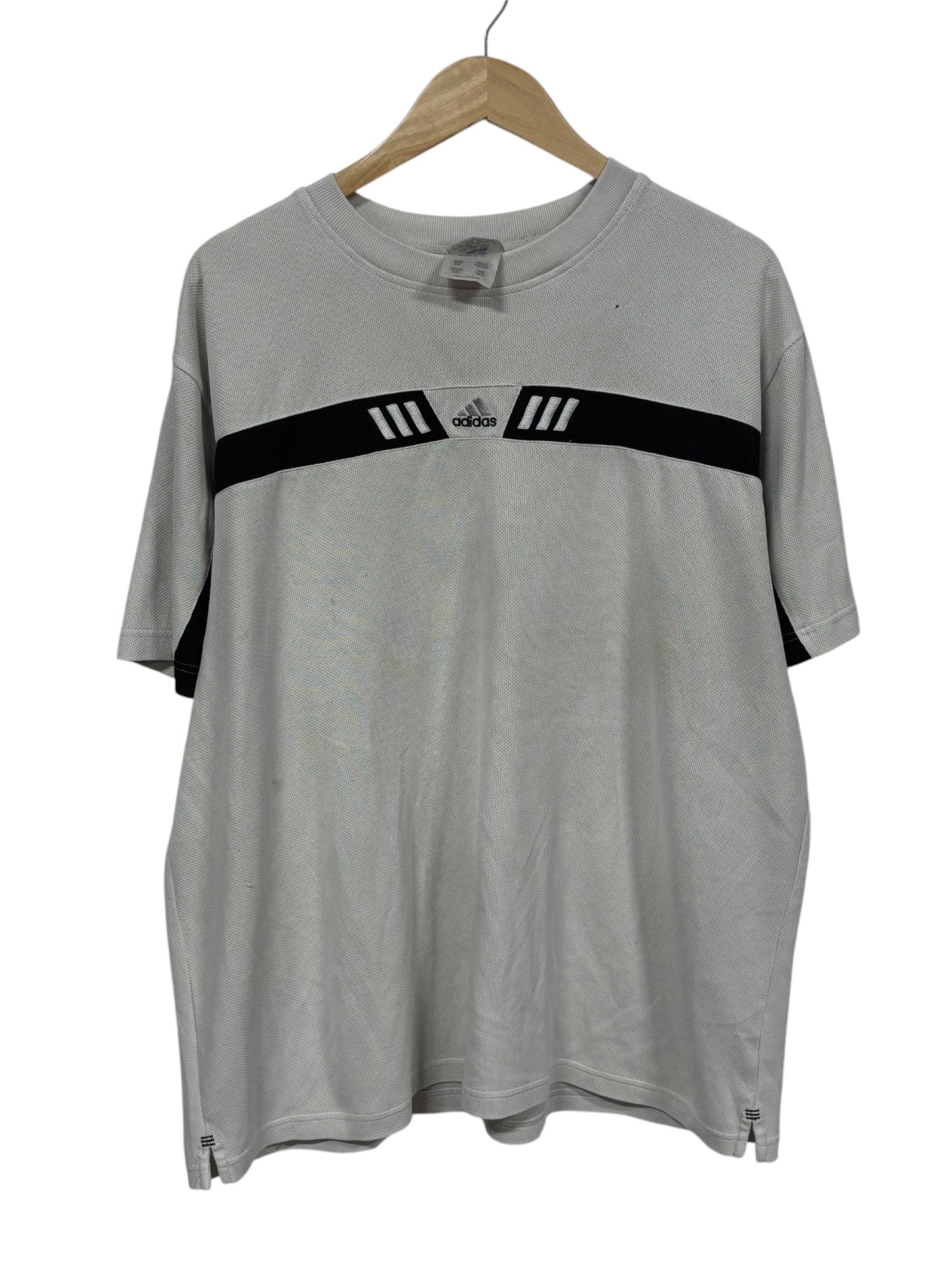 Vintage 00's Adidas Classic Logo Graphic Tee Size XXL
