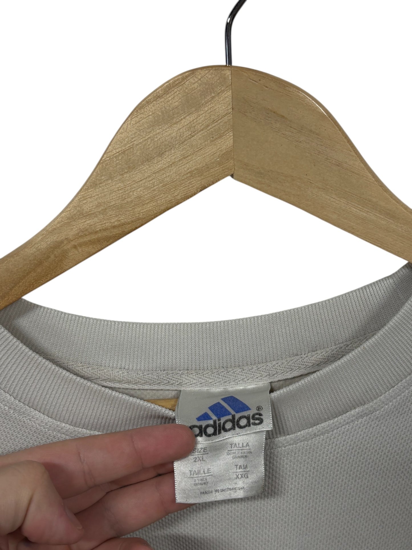 Vintage 00's Adidas Classic Logo Graphic Tee Size XXL