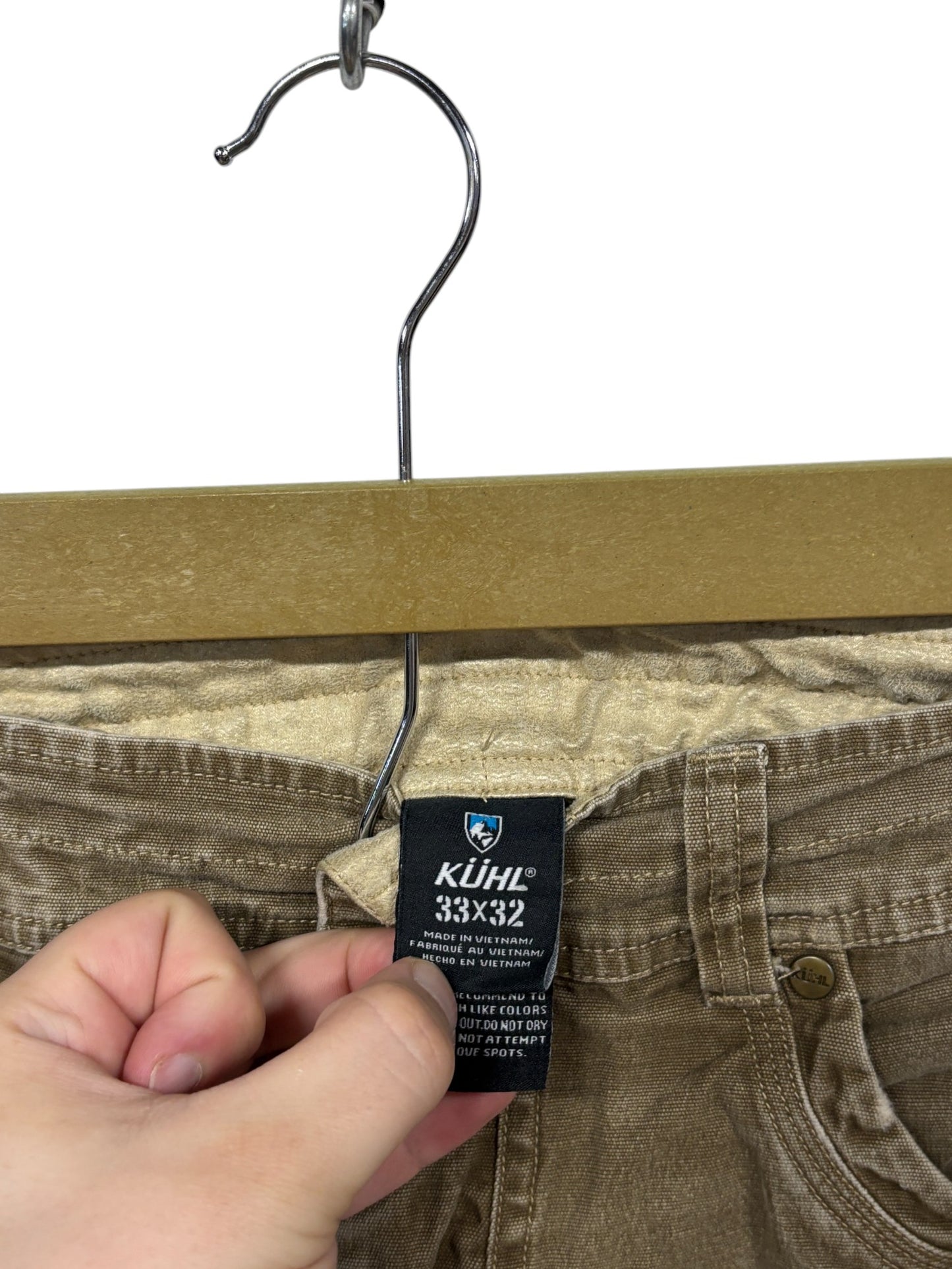 Kuhl Brown Hiking Pants Size 33x32