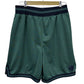 Vintage 90's Nike Green Swoosh Logo Basketball Shorts Size Large (32-34)