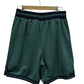 Vintage 90's Nike Green Swoosh Logo Basketball Shorts Size Large (32-34)